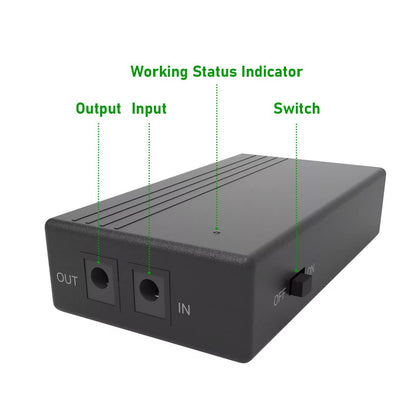 Mini DC UPS WGP modelo UPS1202A